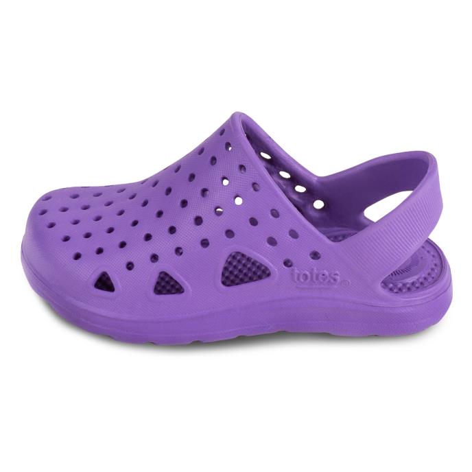 totes® SOLBOUNCE Toddler Clog Purple