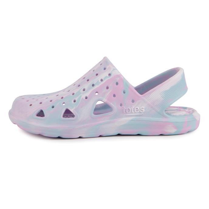 totes® SOLBOUNCE Kids Clog Lilac Marble