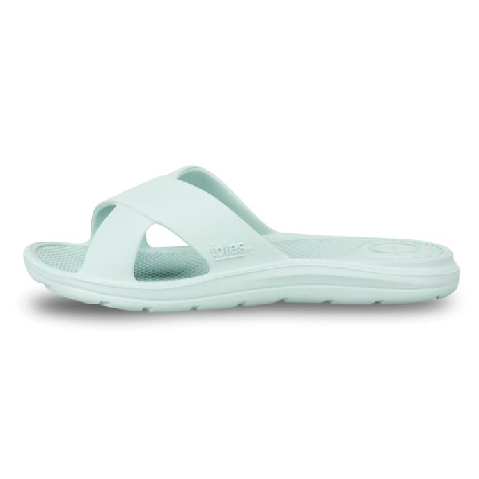 totes® SOLBOUNCE Ladies Cross Slide Mint