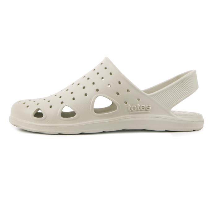 totes® SOLBOUNCE Ladies Clog Stone