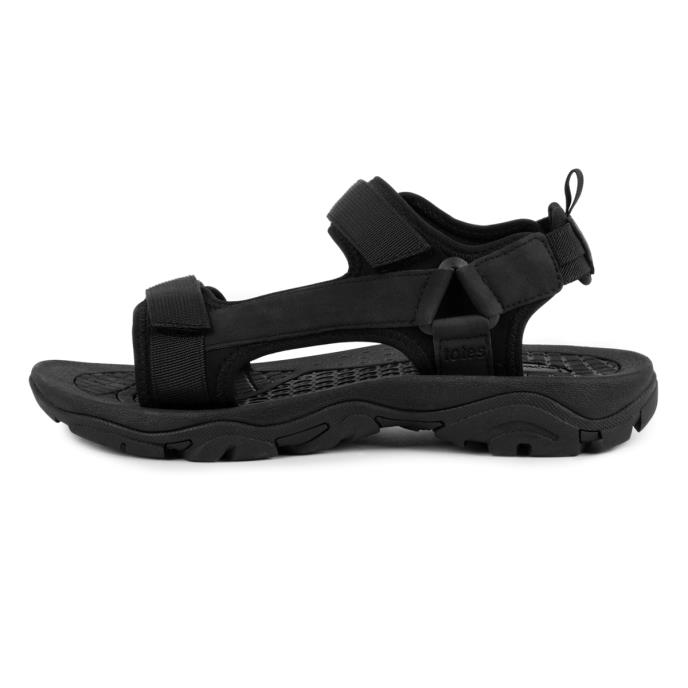 totes® Mens Walking Sandal Black