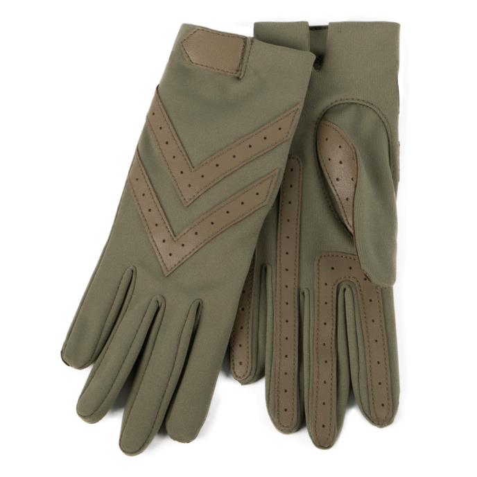Isotoner® Ladies Original Stretch Glove with SmarTouch®  Olive