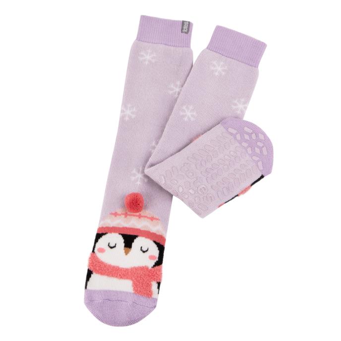 totes toasties® Ladies Single Original Slipper Socks Penguin