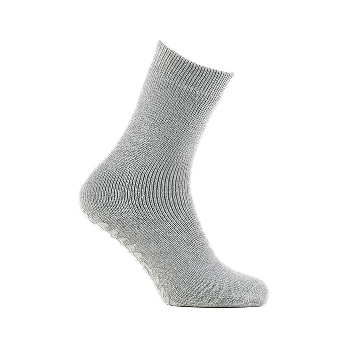totes toasties® Ladies 3.0 Tog Thermal Original Slipper Socks Grey Marl