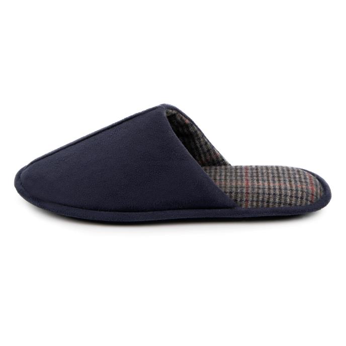 totes toasties® Mens Centre Seam Mule Navy
