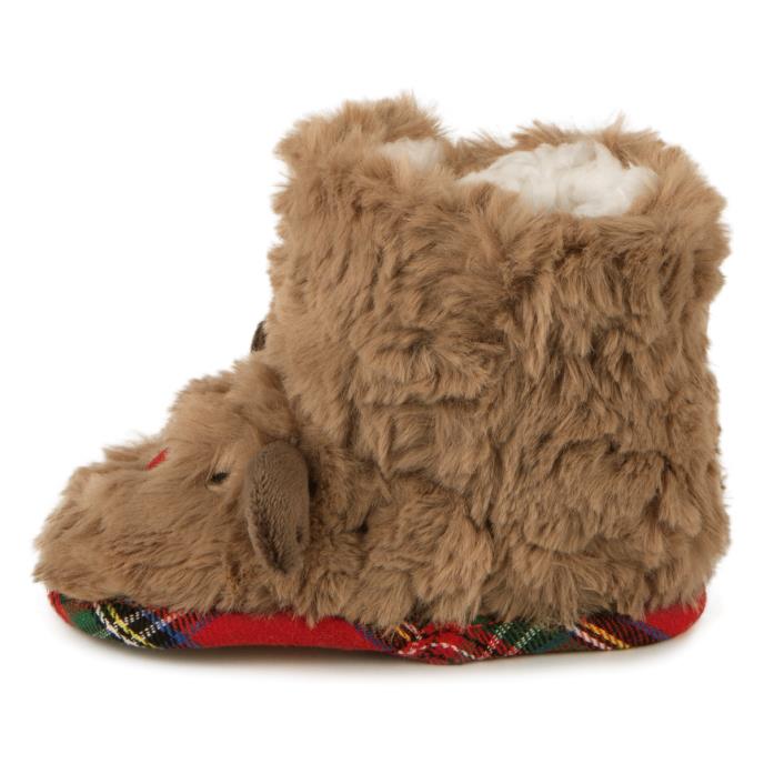 totes toasties® Toddler Booties Brown