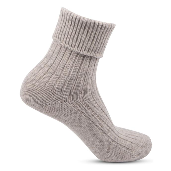 totes toasties® Ladies Cashmere Blend Bed Socks Mink