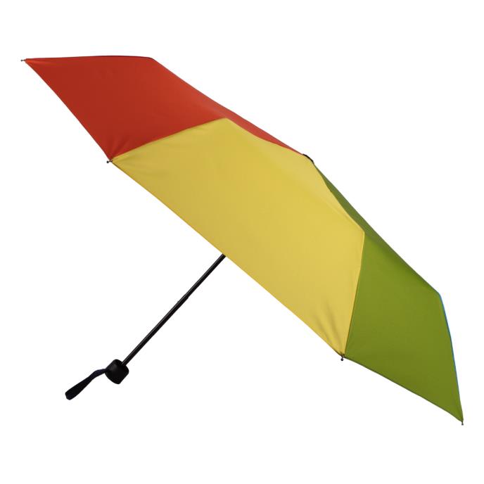 totes® UV  Supermini Multi Gore Rainbow Print Umbrella (3 Section)