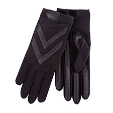 Isotoner® Ladies Original Stretch Glove with Smartouch™ Black
