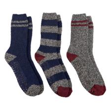 totes toasties® Mens Super Soft Cosy Socks (Triple Pack) Navy Mix