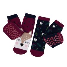 totes toasties® Childrens Original Slipper Socks (Twin Pack) Deer