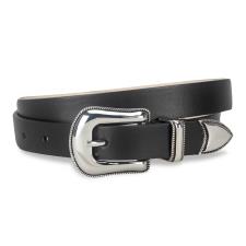 totes® Ladies Western Style Belt Black