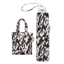 totes® Supermini &amp; Matching Bag in Bag Umbrella Shopper Animal Markings Print Gift Set ( 3 Section )