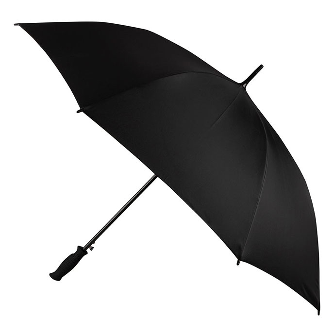 totes® Auto Open Golf Umbrella Black 