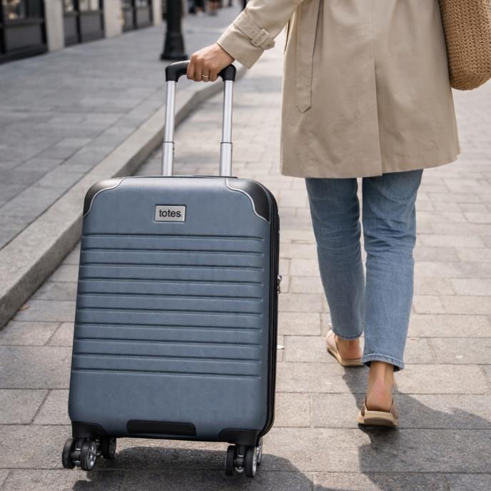 totes® Adult Travel Case Grey